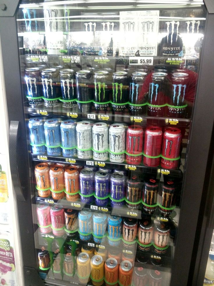 Energy Drink Vending Machines